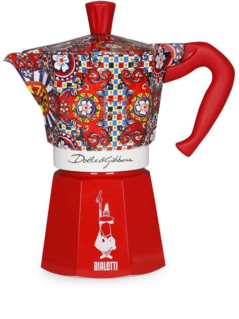 dolce gabbana moka coffee maker.